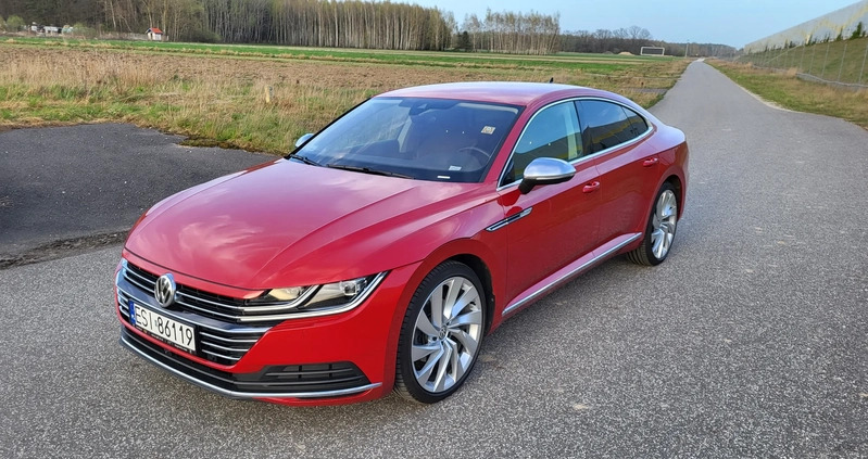 Volkswagen Arteon cena 120000 przebieg: 65021, rok produkcji 2019 z Warszawa małe 79